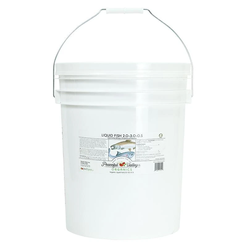 Peaceful Valley Organic Liquid Fish 2-3-0.5 (5 Gal) 1 Peaceful Valley Organic Liquid Fish 2-3-0.5 (5 Gal)