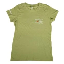 Peaceful Valley's Organic Women's Wasabi T-Shirt (X-Large)