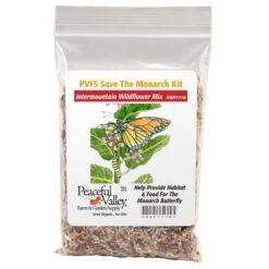 Peaceful Valley Save The Monarch Kit - Intermountain Mix (1/8 Lb)