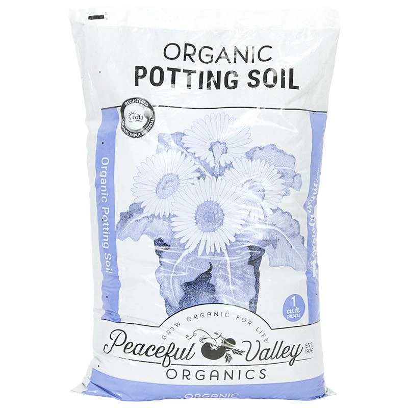 Peaceful Valley Organic Potting Soil (1 Cu Ft) 1 Peaceful Valley Organic Potting Soil (1 Cu Ft)