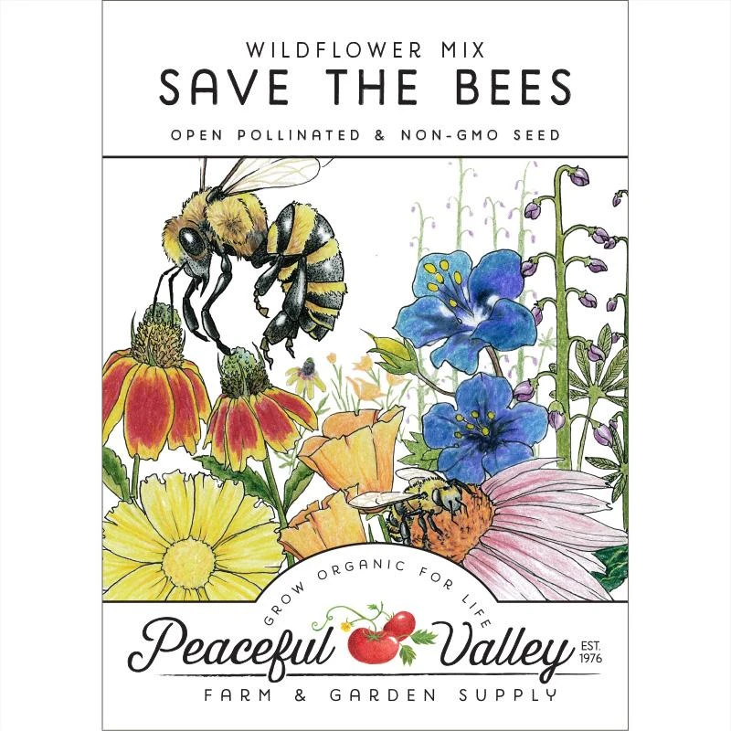 Save The Bees Wildflower Mix (pack) 1 Save The Bees Wildflower Mix (pack)